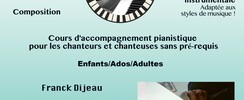 Franck Dijeau - Cours de Piano, improvisation, harmonie, arrangement